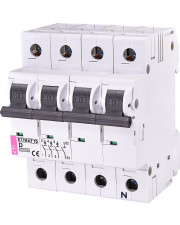 Автоматический выключатель ETI 002156712 ETIMAT 10 3p+N D 6A (10kA)