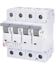 Автоматический выключатель ETI 002165520 ETIMAT 6 3p+N D 40А (6 kA)