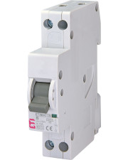 Одномодульный автоматический выключатель ETI 002191101 ETIMAT 6 1p+N B 6А (6 kA)