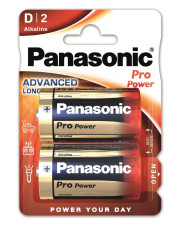 Батарейка Panasonic Pro Power D BLI 2 Alkaline LR20XEG/2BP (2 шт)