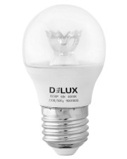 Светодиодная лампа DELUX BL50P 6Вт 4000K 220В E27 crystal