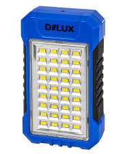 Аварійний світильник Delux REL-101LED (4V2,4Ah) 36 LED 4Вт 125x69x37