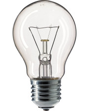 Прозрачная лампа накаливания PHILIPS 10018501 A55 60W Е27 CL