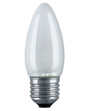 Матовая свечкоподобная лампа накаливания PHILIPS 10018529 B35 60W Е27 FR