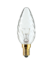 Свечкоподобная лампа накаливания PHILIPS 10018550 BW35 60W Е14 CL
