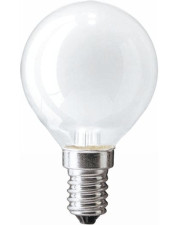 Матовая шароподобная лампа накаливания PHILIPS 10018561 P45 60W Е14 FR