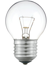 Прозрачная шароподобная лампа накаливания PHILIPS 10018570 P45 40W Е27 CL
