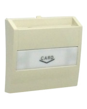 Центральна панель карткового вимикача Logus 90 бежевий 90731 TMF