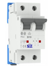 Двухполюсный автомат SEZ 62 B 10А 2P (PR62B10А)