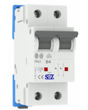 Двухполюсный автомат SEZ 62 B 4А 2P (PR62B4А)