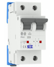 Двухполюсный автомат SEZ 62 D 3А 2P (PR62D3А)