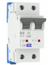 Двополюсний автомат SEZ 62 JC 25А 2P (PR62JC25А)