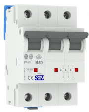 Трехполюсный автомат SEZ 63 B 50А 3P (PR63B50А)