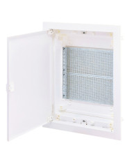 Мультимедийный щиток ETI 001101190 ECG28 MEDIA-PO (перфорированная панель и пластиковая белая дверь)