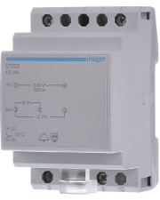 Модульный трансформатор Hager ST305 для звонка 230В/8-12В 16ВА