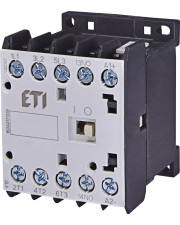 Миниатюрный контактор ETI 004641215 CEC 09.PR 24V DC (9A; 4kW; AC3) 4р (2НО+2НЗ)
