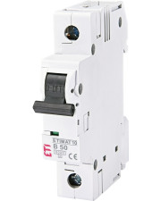 Автоматичний вимикач ETI 002121721 ETIMAT 10 1p B 50А (6 kA)