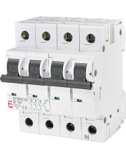 Автоматический выключатель ETI 002126714 ETIMAT 10 3p+N В 10А (10 kA)