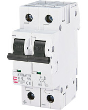 Автоматический выключатель ETI 002128712 ETIMAT 10 DC 2p В 6A (6kA)