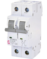 Автоматический выключатель ETI 002142501 ETIMAT 6 1p+N C 0.5А (6 kA)