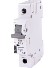 Автоматичний вимикач ETI 002181318 ST-68 1p C 25А (4.5 kA)