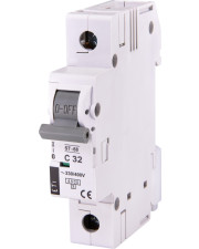 Автоматичний вимикач ETI 002181319 ST-68 1p C 32А (4.5 kA)