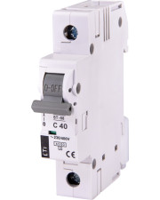 Автоматичний вимикач ETI 002181320 ST-68 1p C 40А (4.5 kA)