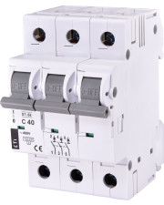 Автоматический выключатель ETI 002185320 ST-68 3p C 40А (4.5 kA)