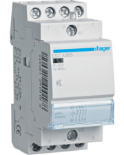 Бесшумный контактор Hager ESC426S 25А 4НЗ 230B