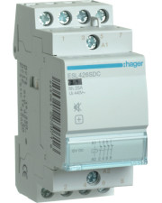 Безшумний контактор Hager ESL426SDC 25А 4НЗ 12В