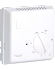 Цифровой термостат Hager EK004 230В/8А