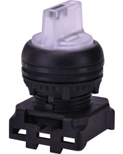 Двухпозиционный поворотный выключатель ETI 004771338 EGS2I-N90-W с фиксацией с подсветкой 0-1 90° (белый)
