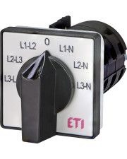 Кулачковый переключатель ETI 004773089 CS 16 66 U (фазного/линейного напряжения 16A)