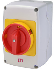 Кулачковый переключатель в корпусе ETI 004773173 CS 25 90 PNGLK (1p «0-1» IP65 25A блок)