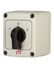 Кулачковый переключатель в корпусе ETI 004773185 CS 10 51 PN (1p «1-0-2» IP65 10A)