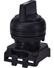 Двопозиційний поворотний вимикач ETI 004771302 EGS2-NC із фіксацією 0-1 45° (чорний)