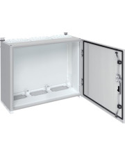 Трехсекционный шкаф Hager FR43S Univers IP55/II 650x800x275мм (серый)