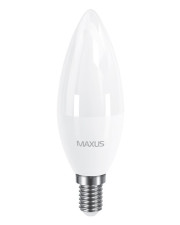 Лампа Led Maxus 1-LED-5318 С37 8Вт 4100K, E14
