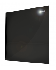 Чорна керамічна панель Кам-ін easy heat 475Bт (з регулятором температури)