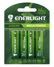 Батарейка щелочная Enerlight Mega Power AA (блистер 4шт)