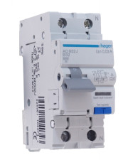 Диференціальний автоматичний вимикач Hager AD932J 32A 1+N