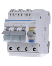 Диференціальний автоматичний вимикач Hager ADZ366D Зх(1п+N), C16А, 30мА