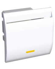 Одинарний картковий перемикач Schneider Electric Altira ALB44035 10А (білий)