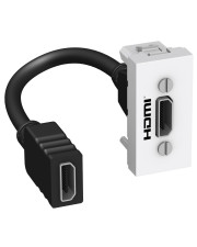 HDMI розетка Schneider Electric Altira ALB44373 (білий)