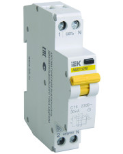 Диференціальний автоматичний вимикач IEK АВДТ32М, В6, 10мА