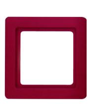 Одномісна рамка Berker Q.1 10116062 (червона)