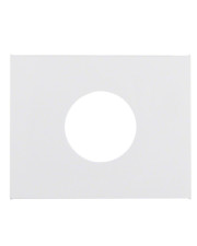 Накладка для натискної кнопки/світлового сигналу Е10 Berker K.1 11657009 (полярна білизна)