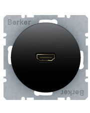HDMI розетка Berker Rx 3315422045 (чорна)