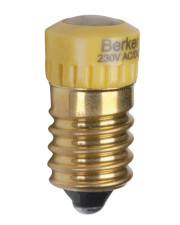 Элемент подсветки светодиодный Е14, желтый, 4.2мА/230В Berker