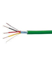 Зеленый KNX-кабель Hager TG060 2х2х0,8 Halogen Free рулон 10м